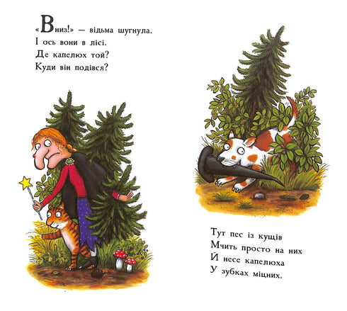 Place on a broom